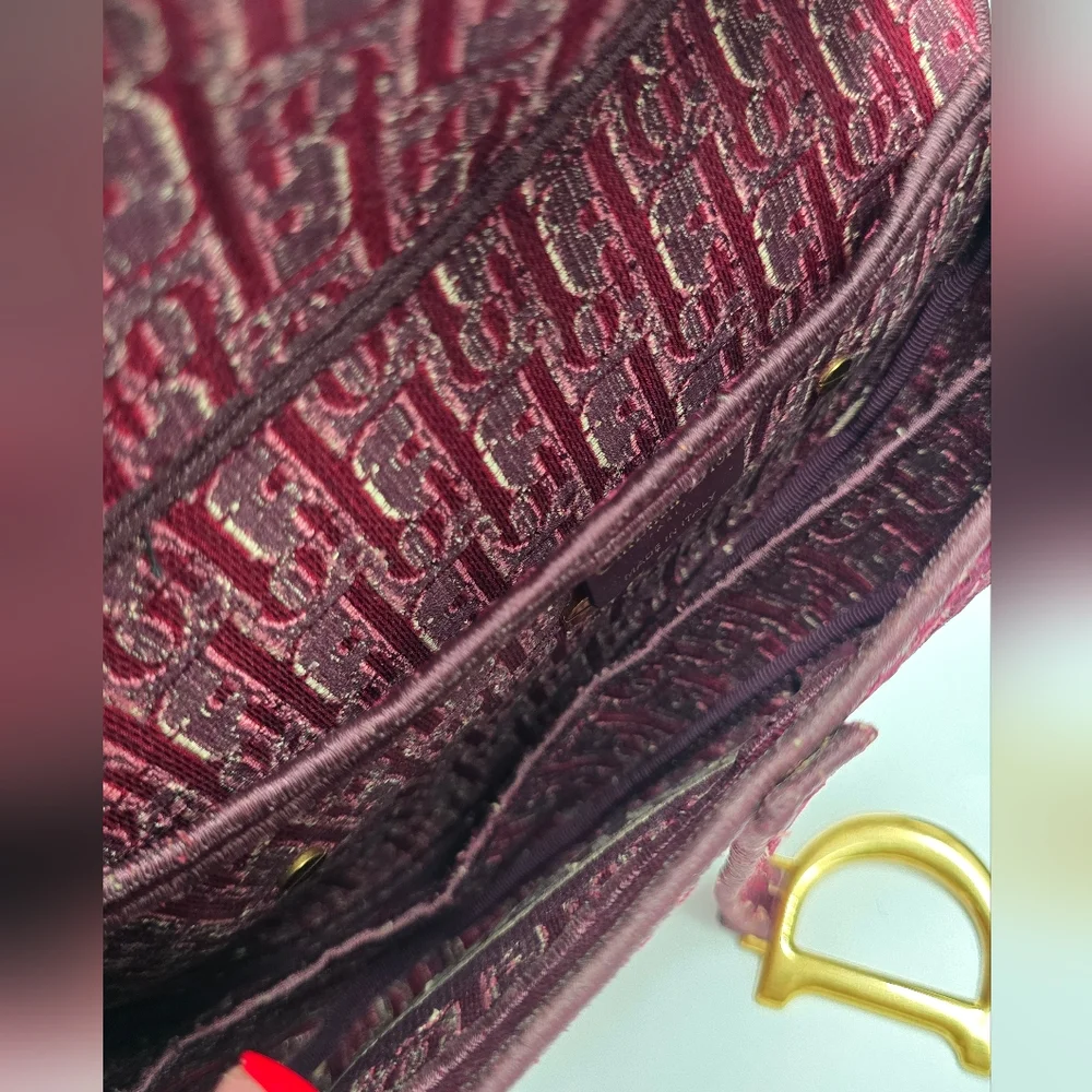 Dior Oblique Saddle bag. - Picture 9 of 11